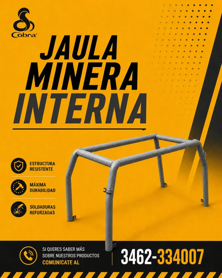 Cobra Equipamientos: Jaula minera interna