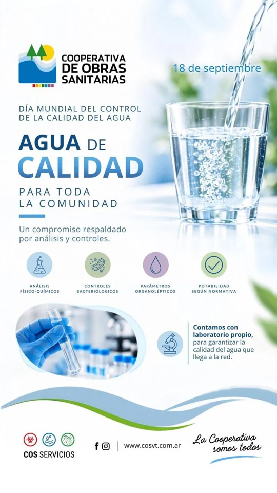 COS Venado Tuerto: Agua de calidad para la comunidad