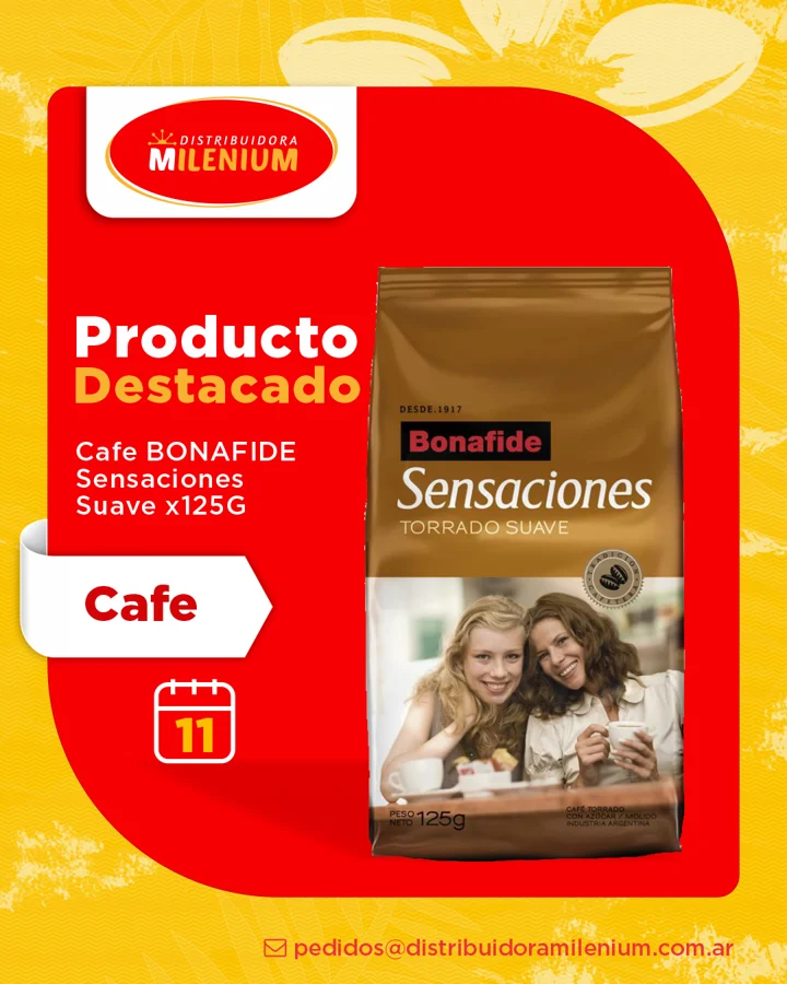 Distribuidora Milenium: Producto destacado · Café Bonafide