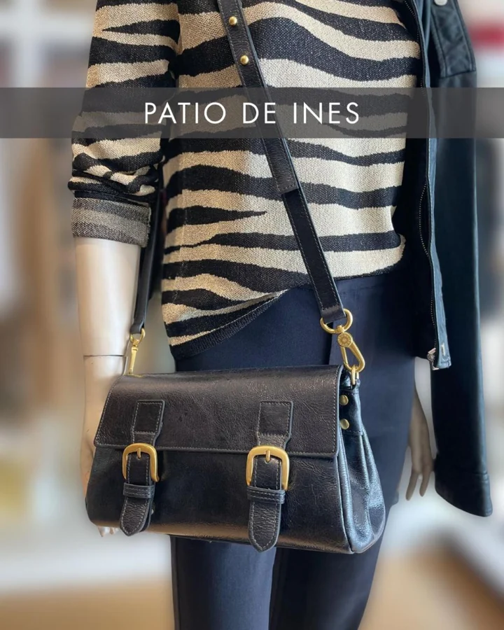 Patio de Inés: Accesorios: cartera negra
